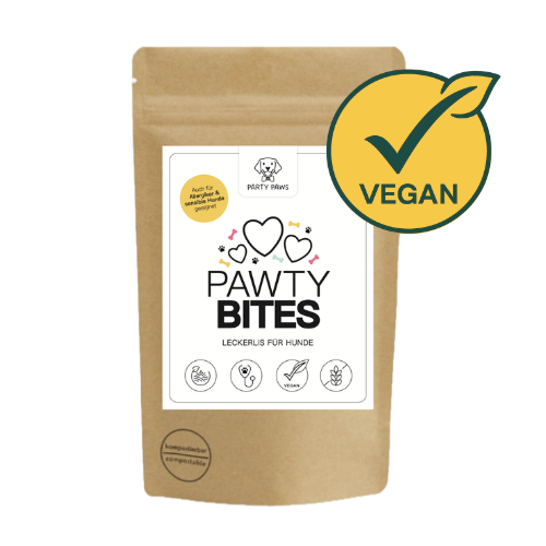 Vegane Herz-Leckerlis für Hundegeburtstag und Snack