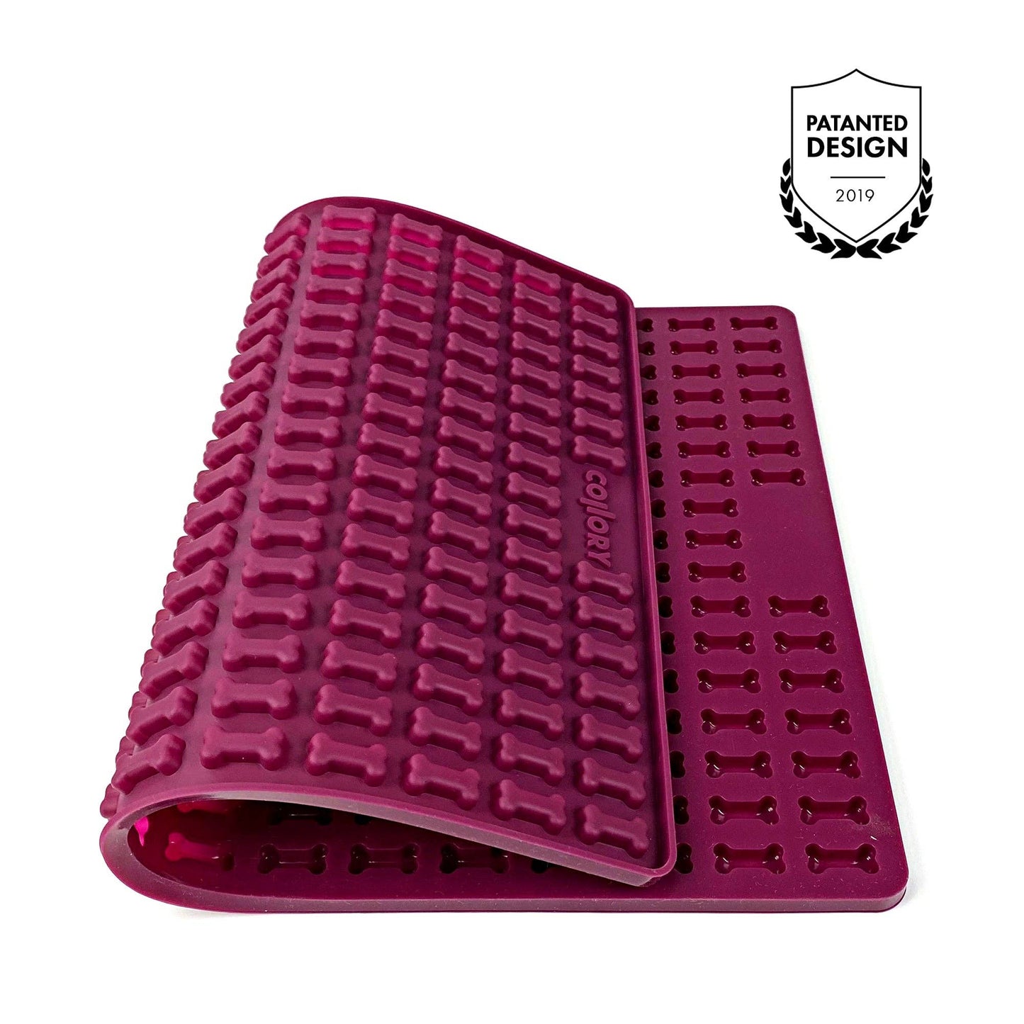 COLLORY Knochen Backmatte Mini Patent Design