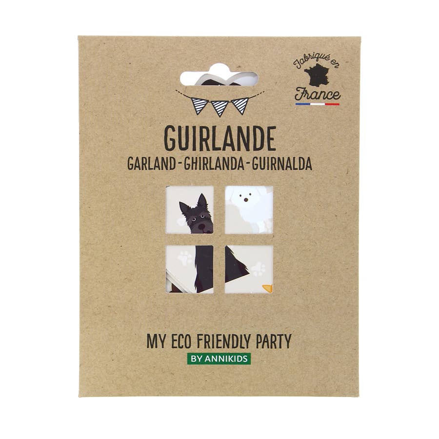 Hunde Party-Girlande für Hundeparty und Geburtstagsdekoration