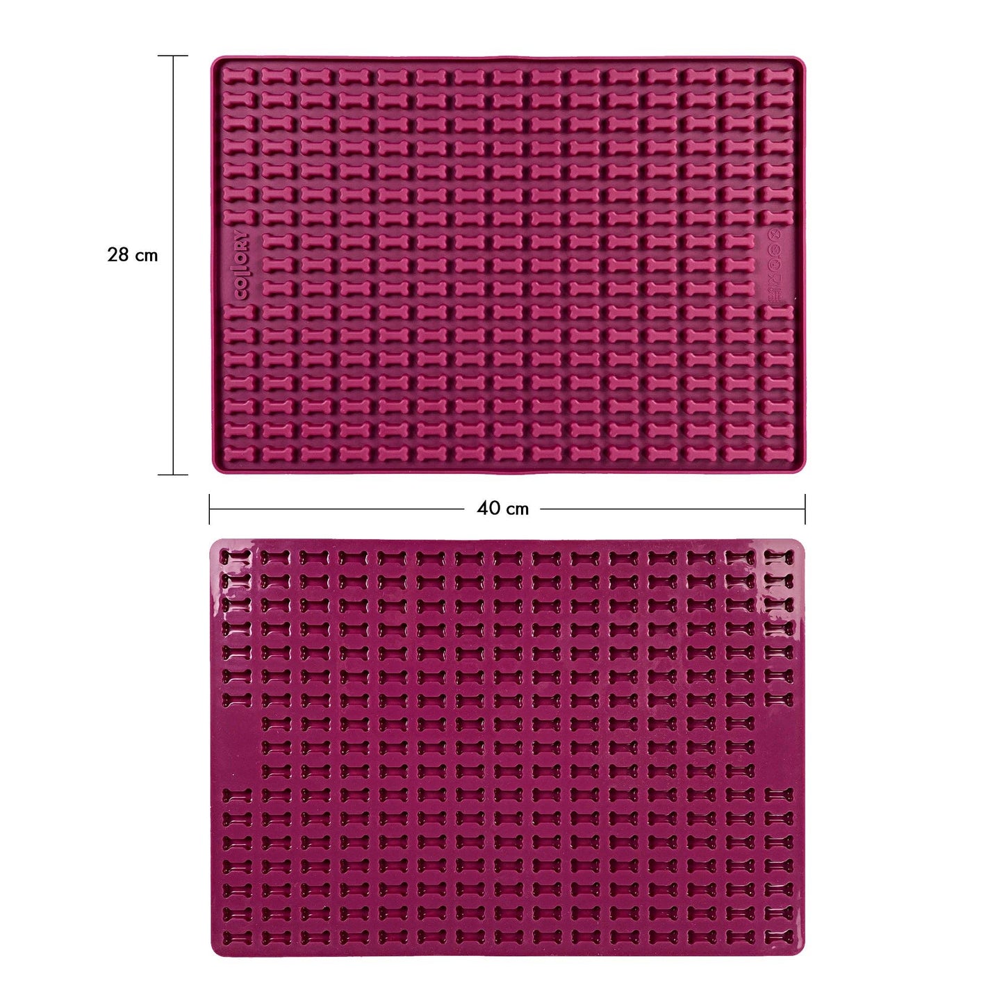 Knochen Backmatte Mini (2 cm)