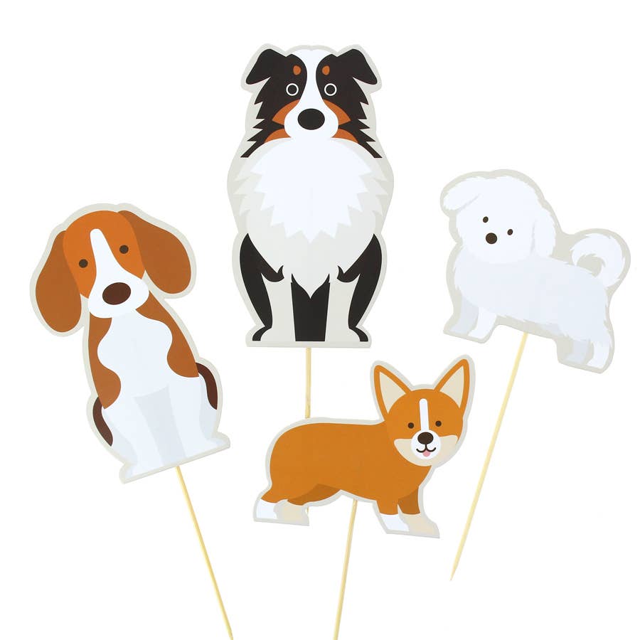 Hunde-Kuchendeko (Cake Topper)