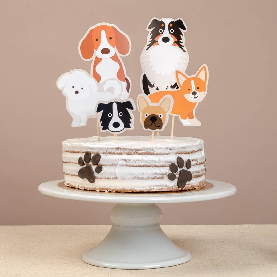 Hunde-Kuchendeko (Cake Topper)