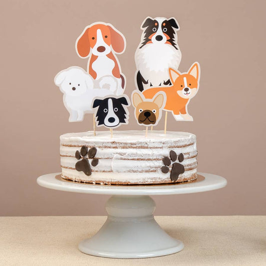 Hunde-Kuchendeko (Cake Topper)