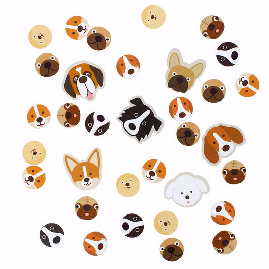 Hunde-Konfetti