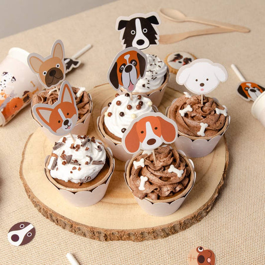 Kit Cupcakes Hunde