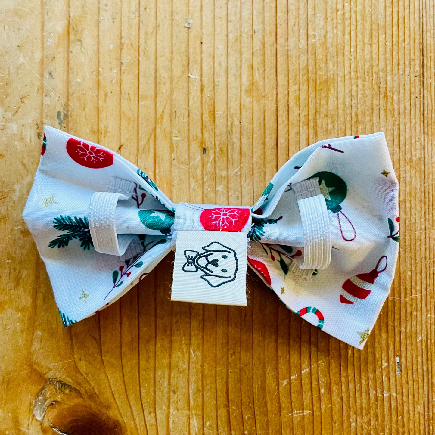 Weihnachts-Hundefliege „Weihnachtsdeko“ (limitiert)