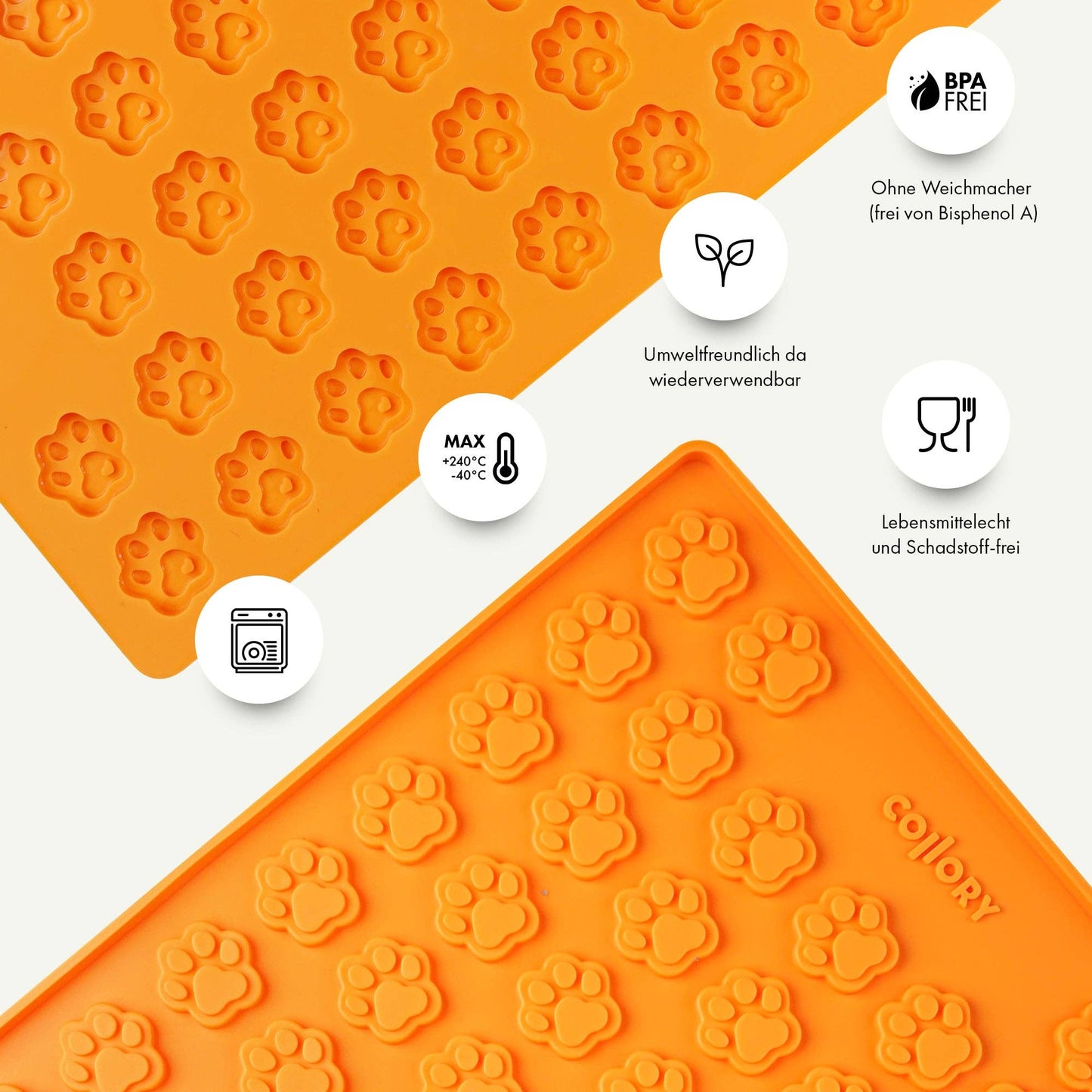 COLLORY Pfoten Backmatte Mini Eigenschaften