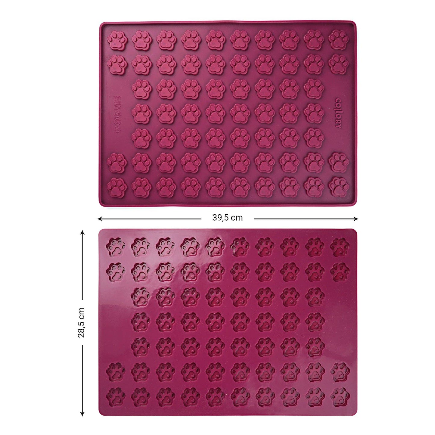 Pfoten Backmatte Mini (1,5 cm)