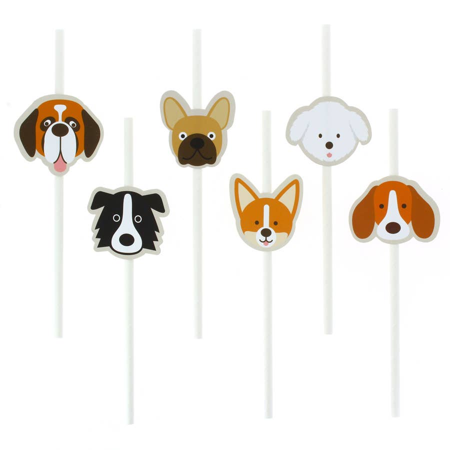 Hunde-Papierstrohhalme